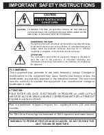 Preview for 2 page of TDK 2 Speaker Boombox User Manual