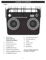 Preview for 5 page of TDK 2 Speaker Boombox User Manual