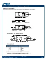 Preview for 3 page of TDK Belleta iEA Series Datasheet