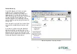 Предварительный просмотр 9 страницы TDK bluetooth pc card User Manual