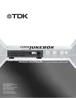 TDK DA9000 User Manual preview