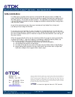 Preview for 19 page of TDK Dualeta iQA Series Datasheet