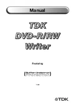 TDK DVW-A020106 Manual предпросмотр