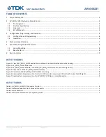 Preview for 2 page of TDK EV MOD CH101 User Manual