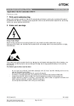 Предварительный просмотр 24 страницы TDK Evaluation kit 60 V Application Note