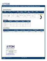 Preview for 2 page of TDK FReta iEB Series Datasheet