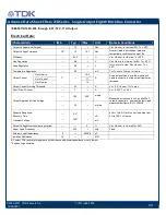 Preview for 5 page of TDK FReta iEB Series Datasheet