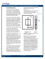 Preview for 9 page of TDK FReta iEB Series Datasheet