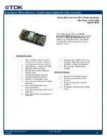 TDK FReta iEB48013A120V Datasheet preview