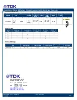 Preview for 2 page of TDK FReta Series Datasheet