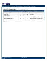 Preview for 4 page of TDK FReta Series Datasheet