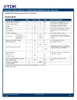 Preview for 6 page of TDK FReta Series Datasheet