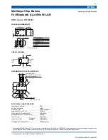 TDK HHM Series HHM1521 Specifications preview