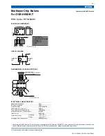 Preview for 1 page of TDK HHM Series HHM1589D1 Specifications