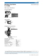 Preview for 1 page of TDK HHM Series HHM1791A1 Specifications