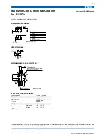 TDK HHM Series HHM2209SA1 Specifications preview