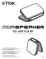 TDK I’MASPEAKER User Manual preview