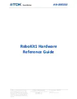 TDK InvenSense RoboKit1 Hardware Reference Manual preview