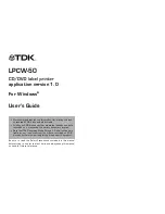 TDK LPCW-50 User Manual preview
