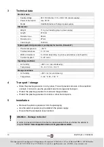 Preview for 10 page of TDK reylon plasma piezobrush PZ3 Operating Instructions Manual