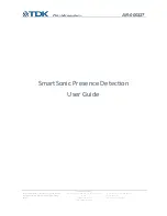TDK SmartSonic CH201 User Manual preview