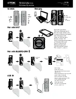 Preview for 1 page of TDK TREK Micro A12 User Manual