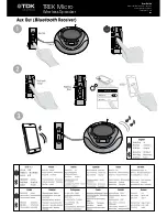 Preview for 3 page of TDK TREK Micro User Manual