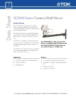 TDK VCWM Series Datasheet preview