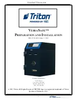 Preview for 1 page of TDL Triton VersaSafe Preparation Manual