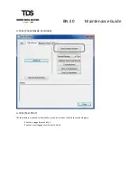 Preview for 8 page of TDS BN-20 Maintenance Manual