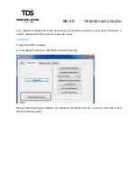 Preview for 11 page of TDS BN-20 Maintenance Manual