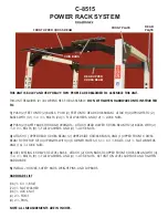 Preview for 2 page of TDS C-8515 Assembly Instructions