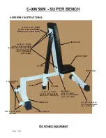 Preview for 1 page of TDS C-90656W Assembly Instructions