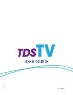 Предварительный просмотр 1 страницы TDS TDS TV User Manual