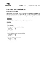 Preview for 13 page of TDS VG2 Series Maintenance Manual