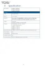 Preview for 6 page of TDSi 5002-6001 User Manual