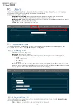 Preview for 31 page of TDSi GARDiS Series User Manual