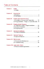 Preview for 4 page of TDW PIG-SIG V Operating And Maintenance Instructions Manual