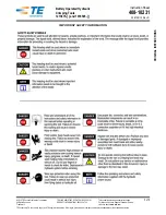 Preview for 1 page of TE Connectivity 1213875 Series Instruction Sheet