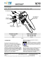 TE Connectivity 220189 Series Instruction Sheet preview