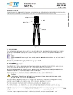 Предварительный просмотр 1 страницы TE Connectivity 2217074-1 Instruction Sheet