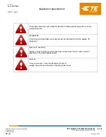 Preview for 4 page of TE Connectivity 2351378-1 Application Specification