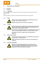 Preview for 31 page of TE Connectivity 2376800-1 Customer'S Manual