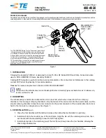 Предварительный просмотр 1 страницы TE Connectivity 58536-1 Instruction Sheet