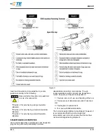 Предварительный просмотр 6 страницы TE Connectivity 59239-4 Original Instructions Manual