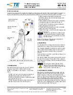 TE Connectivity 59275 Instruction Sheet предпросмотр