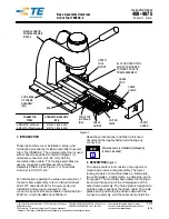 TE Connectivity 768338-2 Instruction Sheet preview