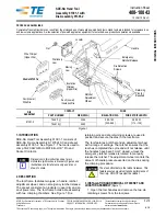 Предварительный просмотр 1 страницы TE Connectivity 794611 Series Instruction Sheet