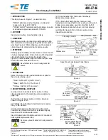 TE Connectivity 825508-5 Instruction Sheet preview