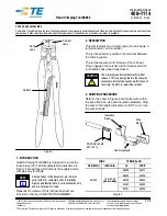 Preview for 1 page of TE Connectivity 90084 Instruction Sheet